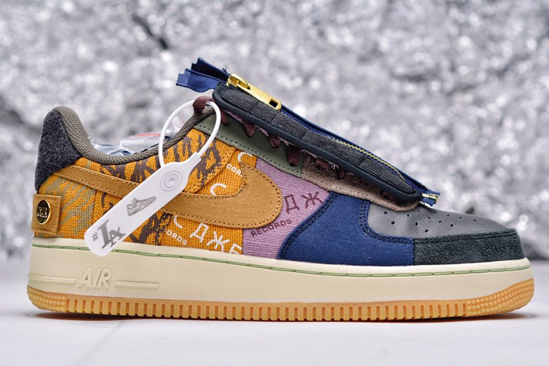 TRAVIS SCOTT X AIR FORCE 1 CACTUS JACK REPLICA